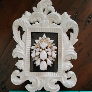 Framed jewelry art